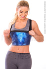 Combo Faja Camiseta Térmica en Neopreno (Negro)  y Osmotex (Negro) Fajas NEOPOWER