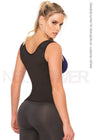 Combo Faja Cami Térmica(Negro)+Cinturilla (Gris) Térmica en Neopreno para Sudar NEOPOWER